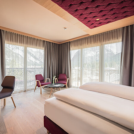 Hotelzimmer im Kristall in Tirol