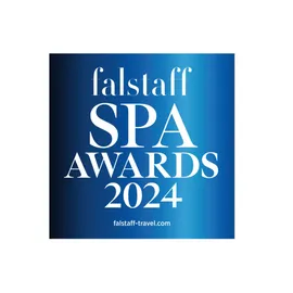 Falstaff SPA Awards 2024 logo on blue gradient background